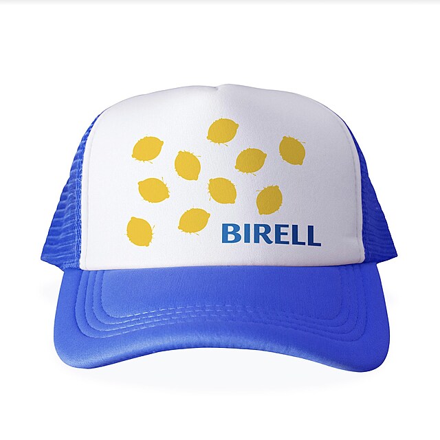 Znaka Birell nabz pro sv zkaznky stylov kiltovky.