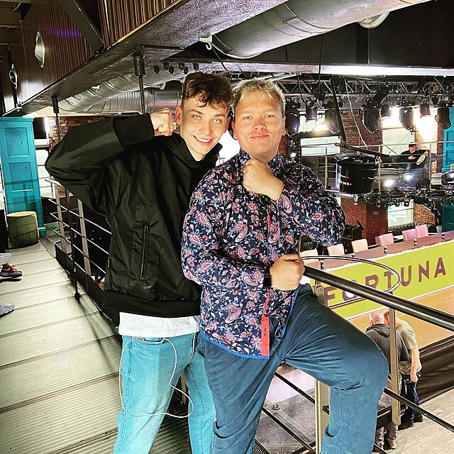 Ro���k Svob�k a Kluk s kamen�m se dlouhodob� popichuj� na soci�ln�ch s�t�ch.