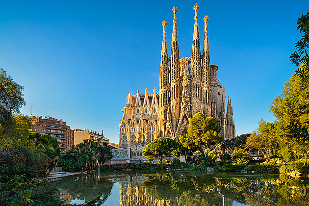 Sagrada Familia, Barcelona, panlsko