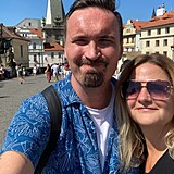 Byli jsme v centru Prahy za plného turistického provozu.