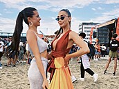 Influencerky Domi Alagia a Veronica Biasiol.