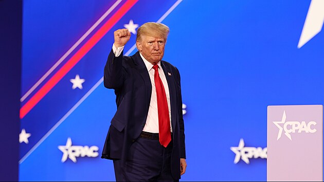 Donald Trump byl hlavní hv�zdou konference CPAC.