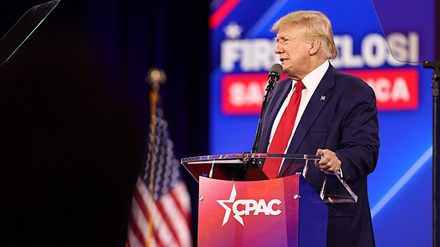 Donald Trump byl hlavní hvězdou konference CPAC.