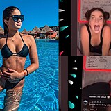 Lada Horová na Instagramu vs na TikToku