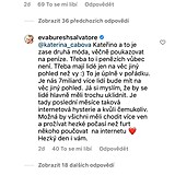 Eva Burešová se Přemka zastala v komentářích.