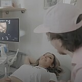 Pochlubila se i snímky z ultrazvuku.