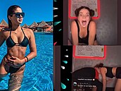 Lada Horová na Instagramu vs na TikToku