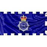 Vlajka londýnské policie obsahuje šifru EIIR, která odkazuje na královnu...