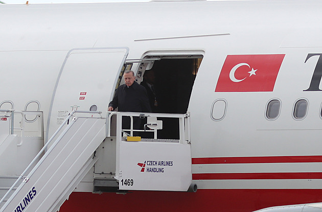 Turecký prezident Recep Erdogan působil dosti sklesle.