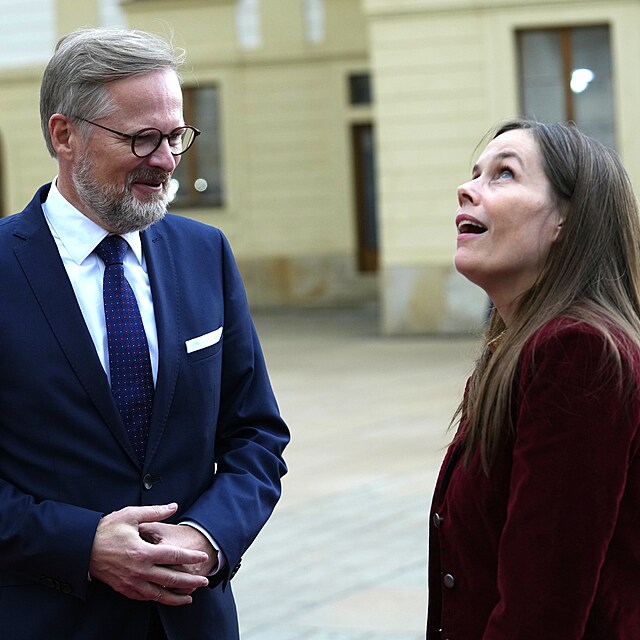 Katrin Jakobsdottir a Petr Fiala