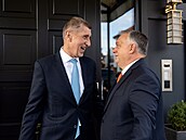 Andrej Babi s Viktorem Orbánem