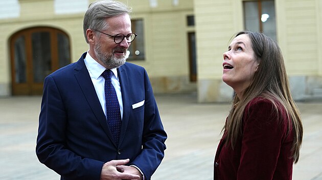 Katrin Jakobsdottir a Petr Fiala