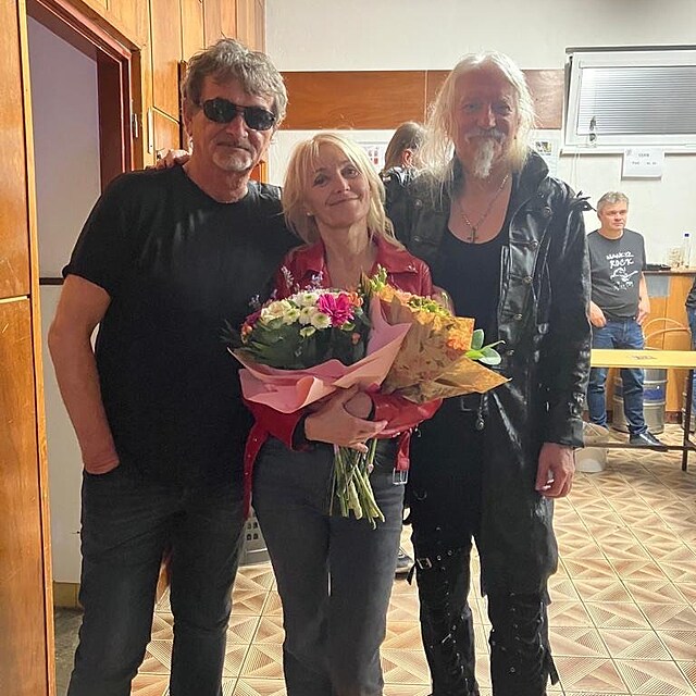 Veronika ilkov oslavila narozeniny rockov.