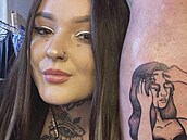 Influencerka Satnady také tetuje