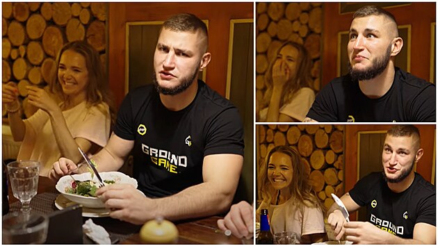 Lucka se po boku Zdeka Polívky velmi dobe bavila.