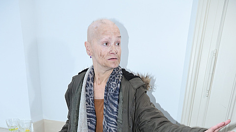 Yvetta Kornová vypadala na promítání seriálu Spolen sami jako bezdomovkyn.