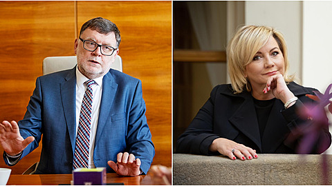 Alena Schillerová se opět obula do ministra financí Zbyňka Stanjury.