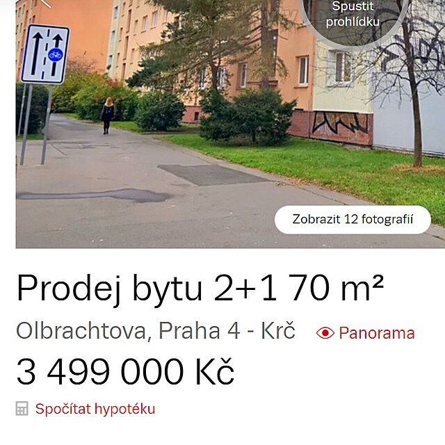 Do ty milion za byt se vejdete i v Praze. Zpravidla jde o star nebo...