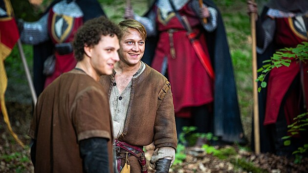 Ond�ej zazá�il v pohádce Zakletá jeskyn�.