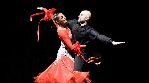 Tomá� Dastlík se p�edvedl jako skv�lý tane�ník.