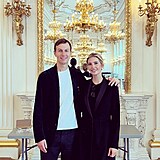 Ivanka Trumpová s manželem Jaredem na Pražském hradě