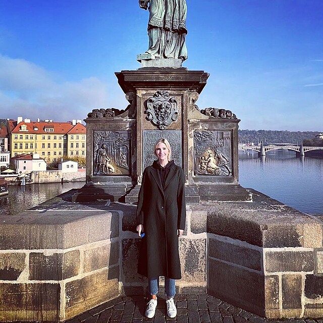 Ivanka Trumpov na Karlov most