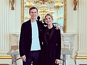 Ivanka Trumpová s manelem Jaredem na Praském hrad
