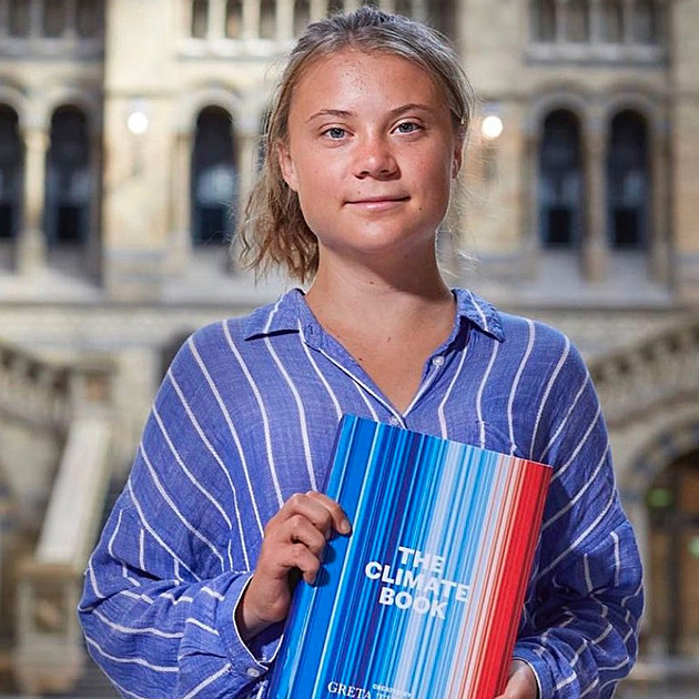 Aktivistka Greta Thunberg vydala novou knihu