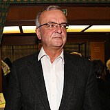 Miroslav Kalousek překvapil svou přítomností na premiéře.