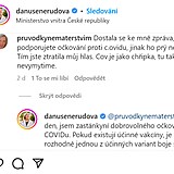 Prezidentská kandidátka Danuše Nerudová o povinném očkování letos v listopadu...