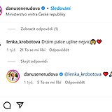 Prezidentská kandidátka Danuše Nerudová se může spolehnout také na hlas Lenky...