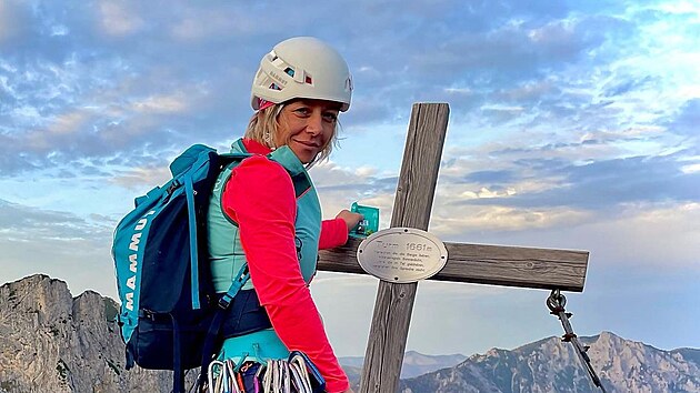 Lucie Peánová Hrstková na horách