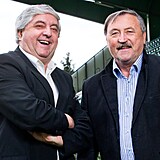 Karol Dobia a Antonn Panenka jsou legendy Bohemky