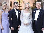 Trumpova dcera Tiffany si vzala ptadvacetiletého miliardáe.