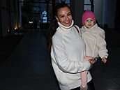eský slavík 2022: Monika Bagárová dorazila i s dcerou Ruminkou.