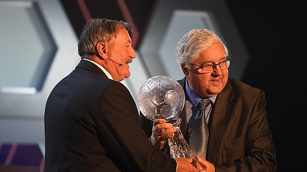 Karol Dobia� a Antonín Panenka jsou legendy �eského fotbalu.