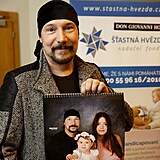 Bohuš Matuš křtil charitativní kalendář nadačního fondu Šťastná hvězda, pro...