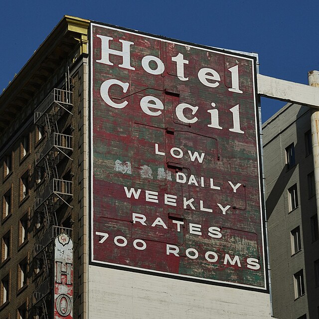 Hotel Cecil je snad proklet.