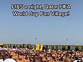 Takhle žijí fotbaloví fanoušci v Kataru ve „fanouškovské vesnici“ za 185 liber...