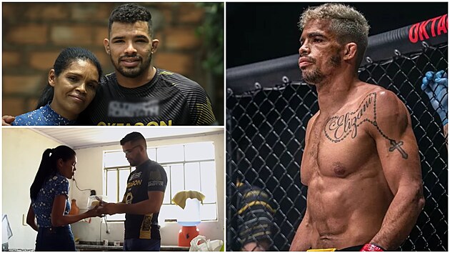 Kaik Brito zápasí i za svou milovanou maminku.