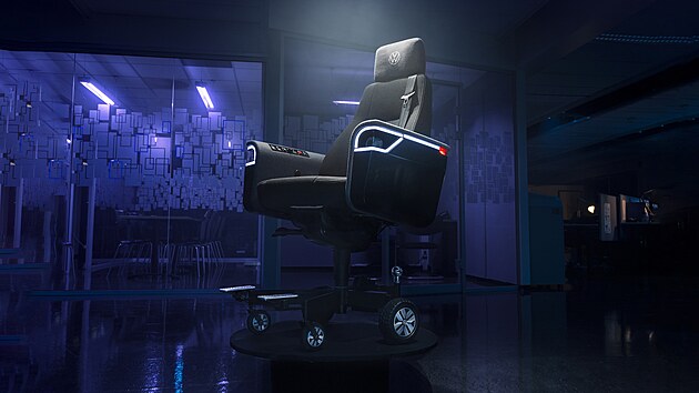 Kancelářská židle s dojezdem 12 km a rychlostí 20 km/h od Volkswagen