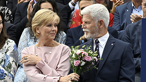 Generál Petr Pavel s manželkou Evou