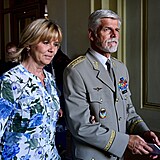 Generál Petr Pavel s manželkou Evou