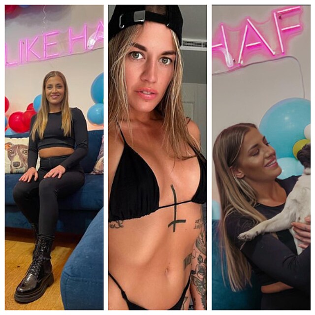 Pornoherečka Silvia Dellai v reality show Like Haf