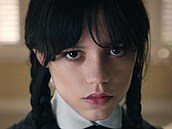 Hlavní p�edstavitelka seriálu Wednesday, Jenna Ortega