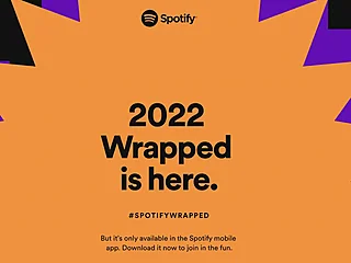Spotify Wrapped pro rok 2022
