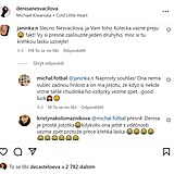 Denisa Nesvailov schytv na Instagramu obrovskou vlnu hejtu.