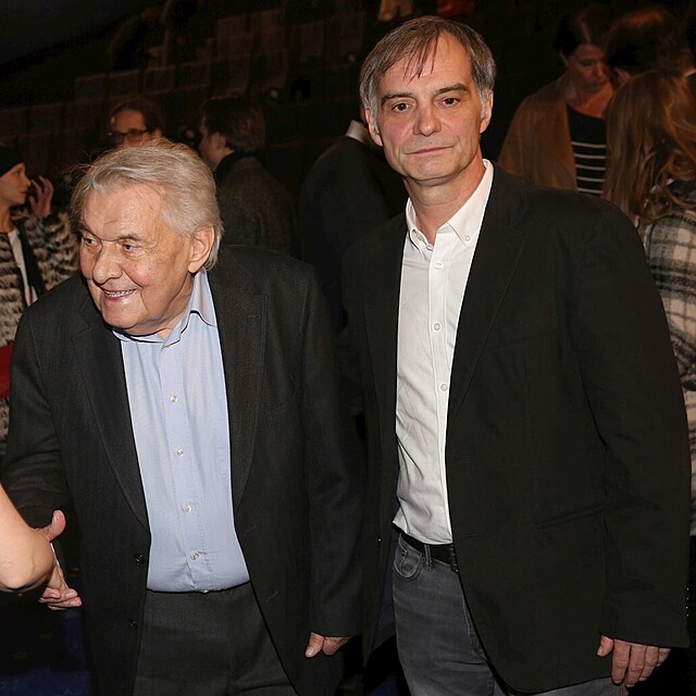 Ladislav Trojan se synem Ivanem