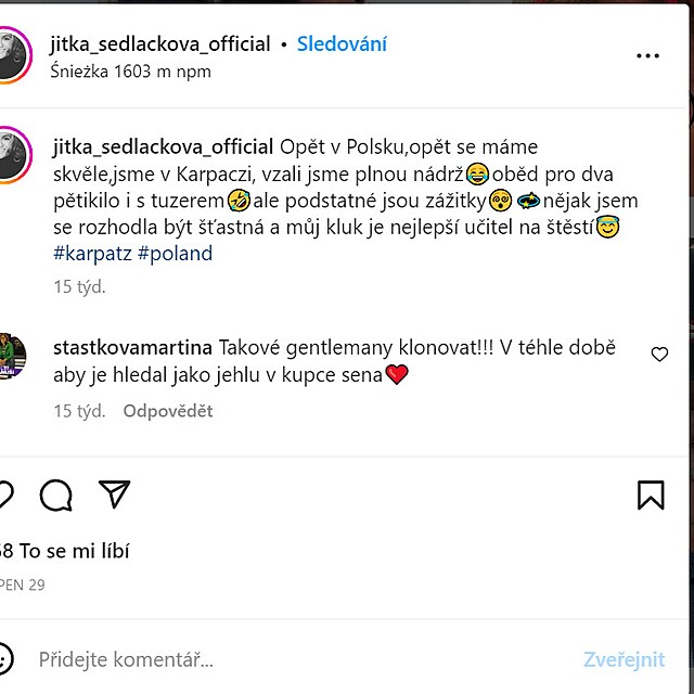 Jitka Sedlkov je spoiv ena...