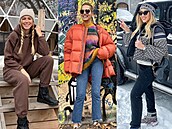 Zimní móda - inspirujte se celebritami